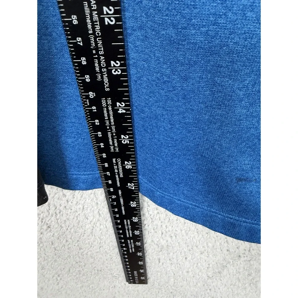 THE NORTH FACE Men's Blue Black Pullover‎ 1/2 Zip Long Sleeve Shirt/Jacket SZ XL